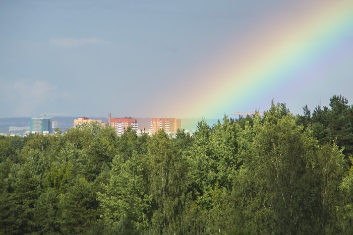 Regenbogen in Estland