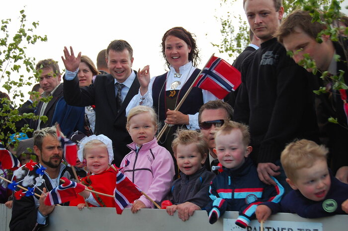 Norwegische Kindergartenkinder