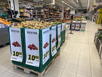 Supermarkt in Norwegen