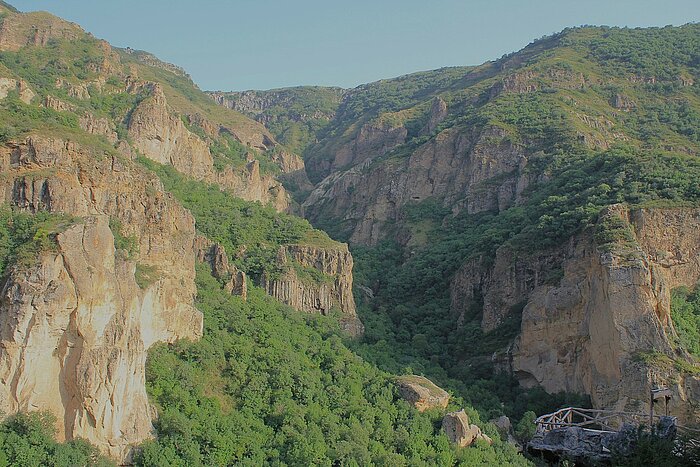 Schlucht in Armenien