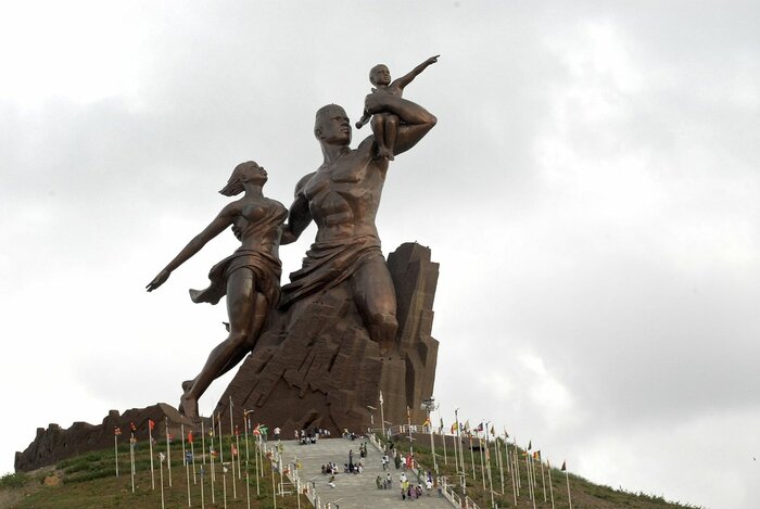 Monument der afrikanischen Renaissance in Dakar