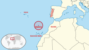 Wo liegt Madeira