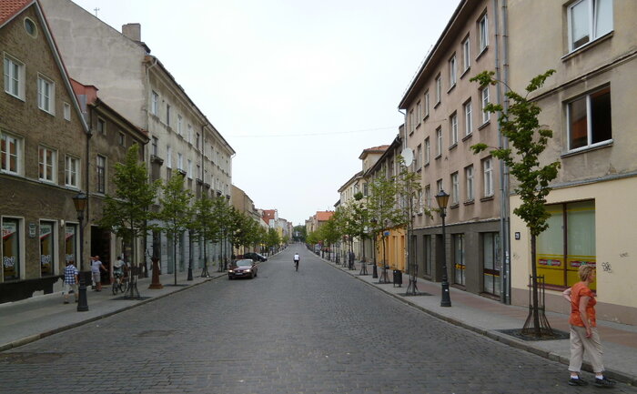 Straße in Klaipeda