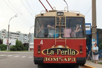 Trolleybus in Transnistrien