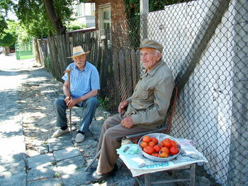 Männer in Bulgarien