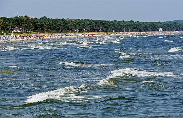 Ostsee bei Binz auf Rügen