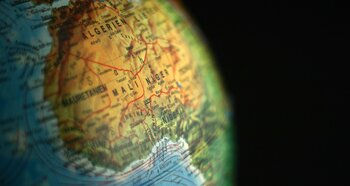 Mali Klima Mali auf dem Globus