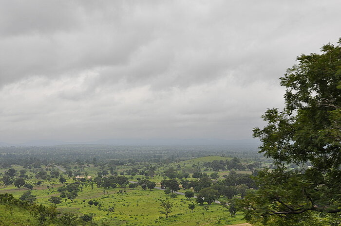 Savanne bei Kara in Togo