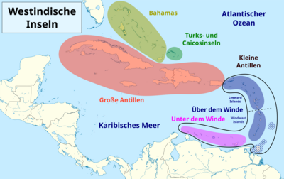 Westindische Inseln