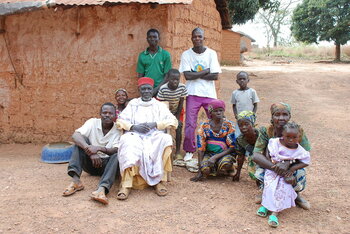 Familie im Tschad