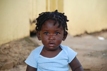 Kind aus der Dominikanischen Republik