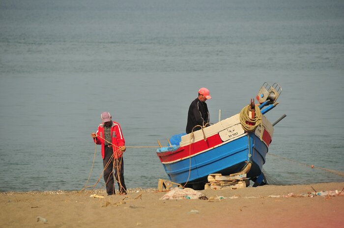 Marokkanische Fischer