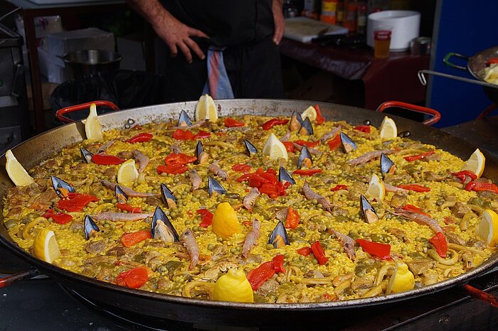 Paella aus Teneriffa