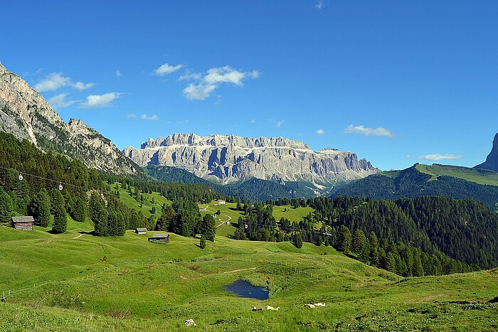 Val Gardena in den Dolomiten