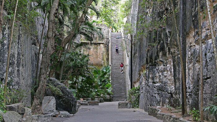 Queen’s Staircase in Nassau