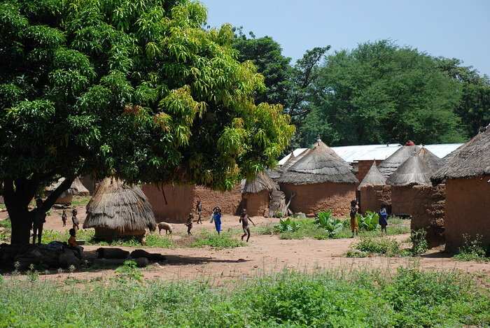 Dorf im Norden von Benin
