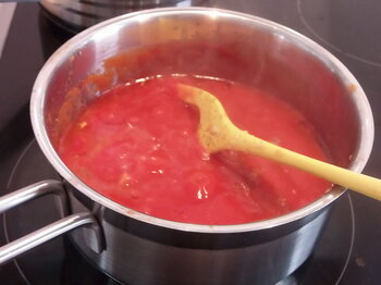 Tomatensoße für Alloco