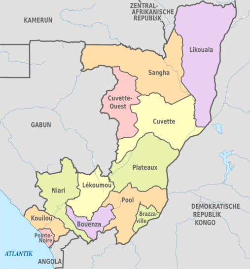 Provinzen der Republik Kongo