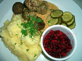 Köttbullar aus Schweden