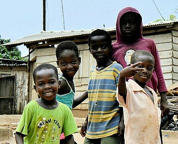 Kinder in Ghana