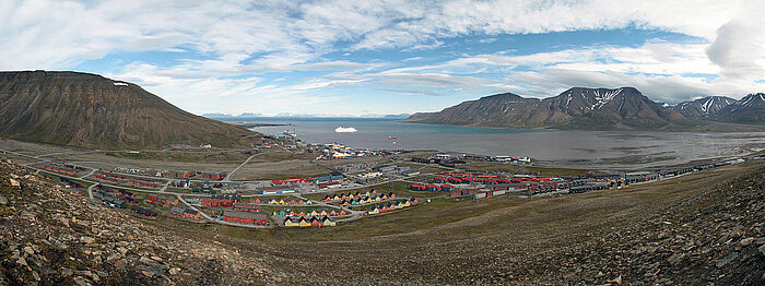 Longyearbyen auf Spitzbergen