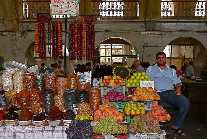 Marktstand in Eriwan
