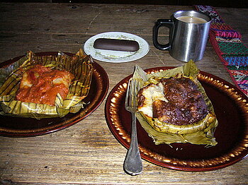 Tamales zu Weihnachten in Guatemala