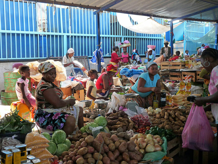 Markt in Praia