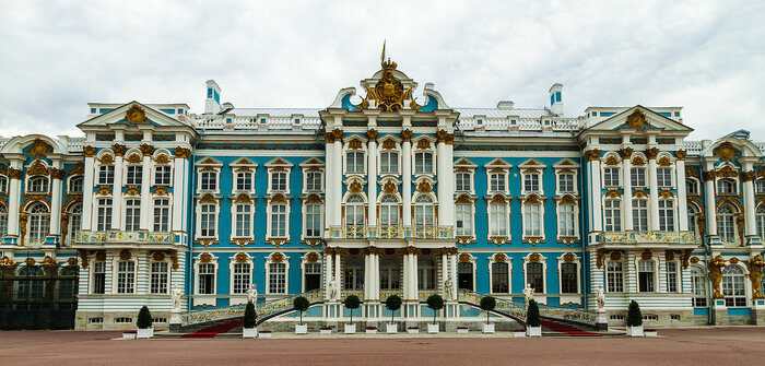 Katharinenpalast in der Stadt Puschkin