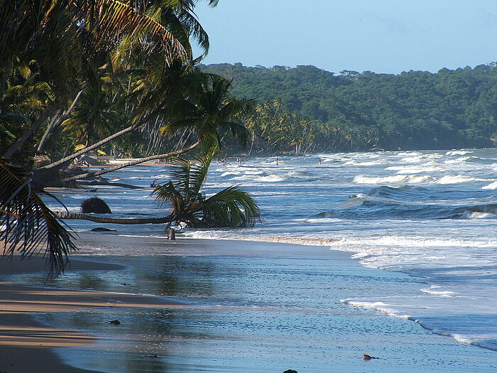 Brandung am Mayaro Beach