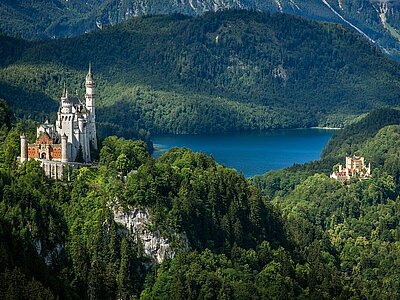 Bayern Schloss Landschaft