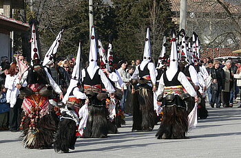 Kukeri in Bulgarien