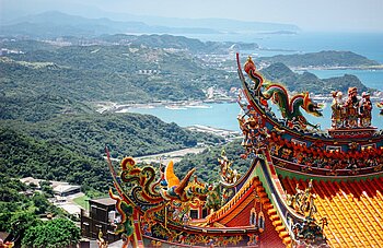 Ausblick in Jiufen