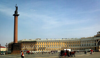 Palastplatz in Sankt Petersburg