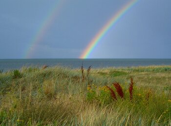 Regenbogen in Dänemark