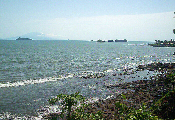 Küste von Kamerun in Limbe