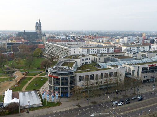 Magdeburg, eine der Städte in Sachsen-Anhalt