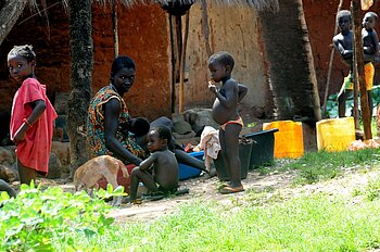 Familie in Guinea-Bissau