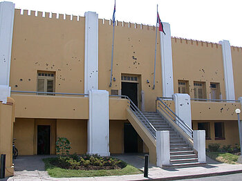 Kubanische Revolution Moncada-Kaserne in Santiago de Cuba