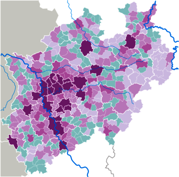 Städte und Gemeinden NRW