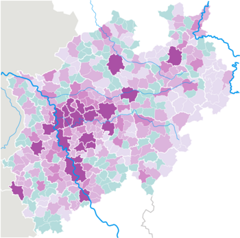 Städte und Gemeinden NRW