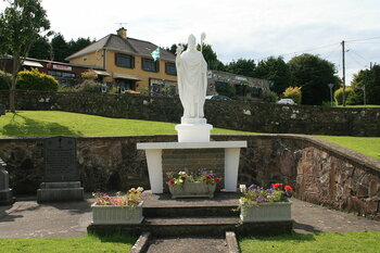 Statue des heiligen Patrick in Ardpatrick, Limerick