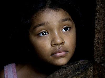 Mädchen aus Honduras