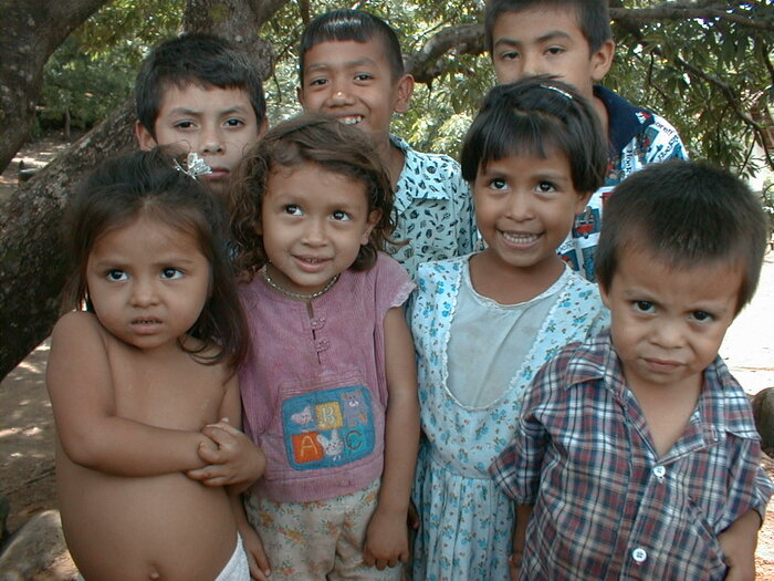 Kindergruppe aus Honduras