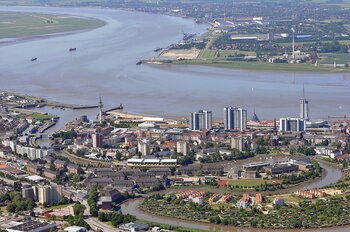 Luftbild Bremerhaven