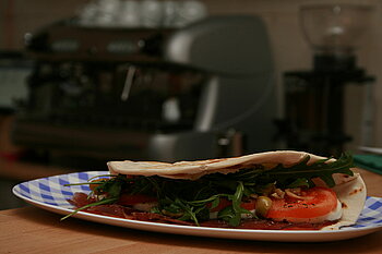 Piadina mit Bresaola