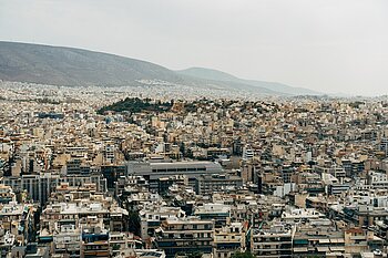 Großstadt Athen