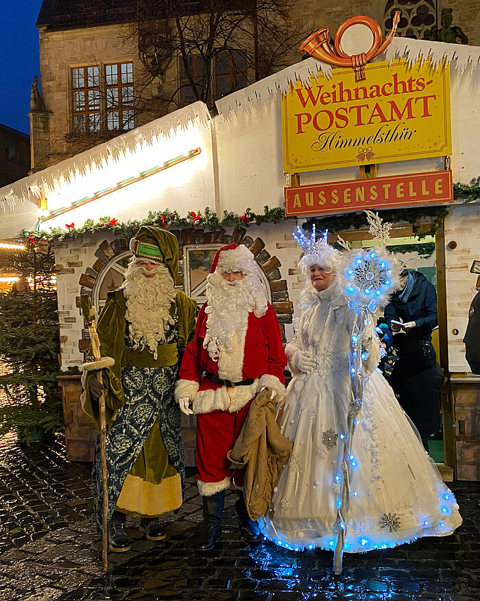 Weihnachtsmann in Hildesheim