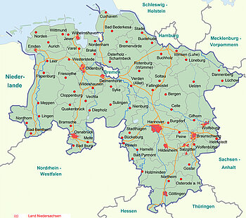 Wolfsburg Bundesland Wo liegt Wolfsburg?