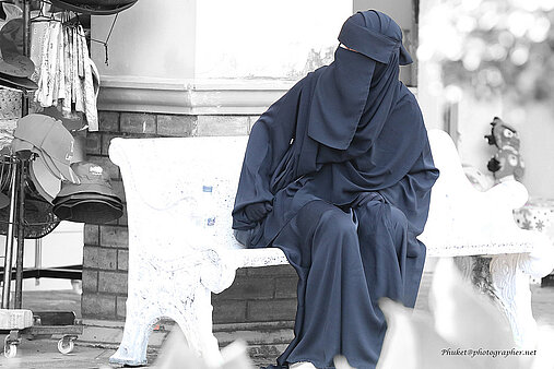 Verschleierte Muslima, Malaysia